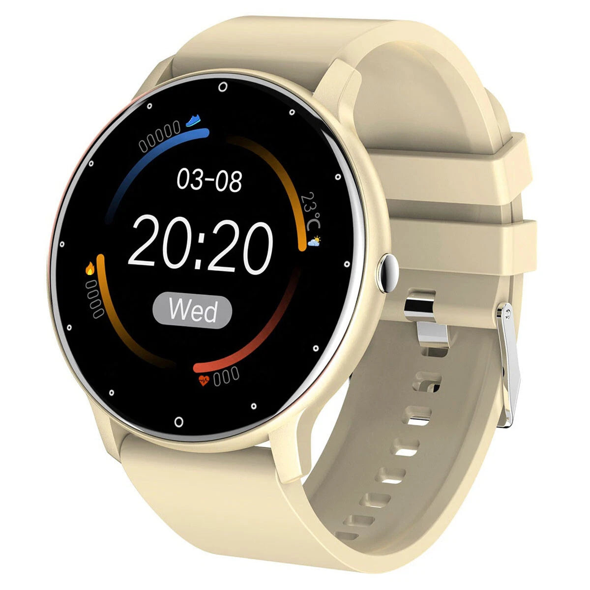 Fitness & Health tracker smart watch for iOS & Android